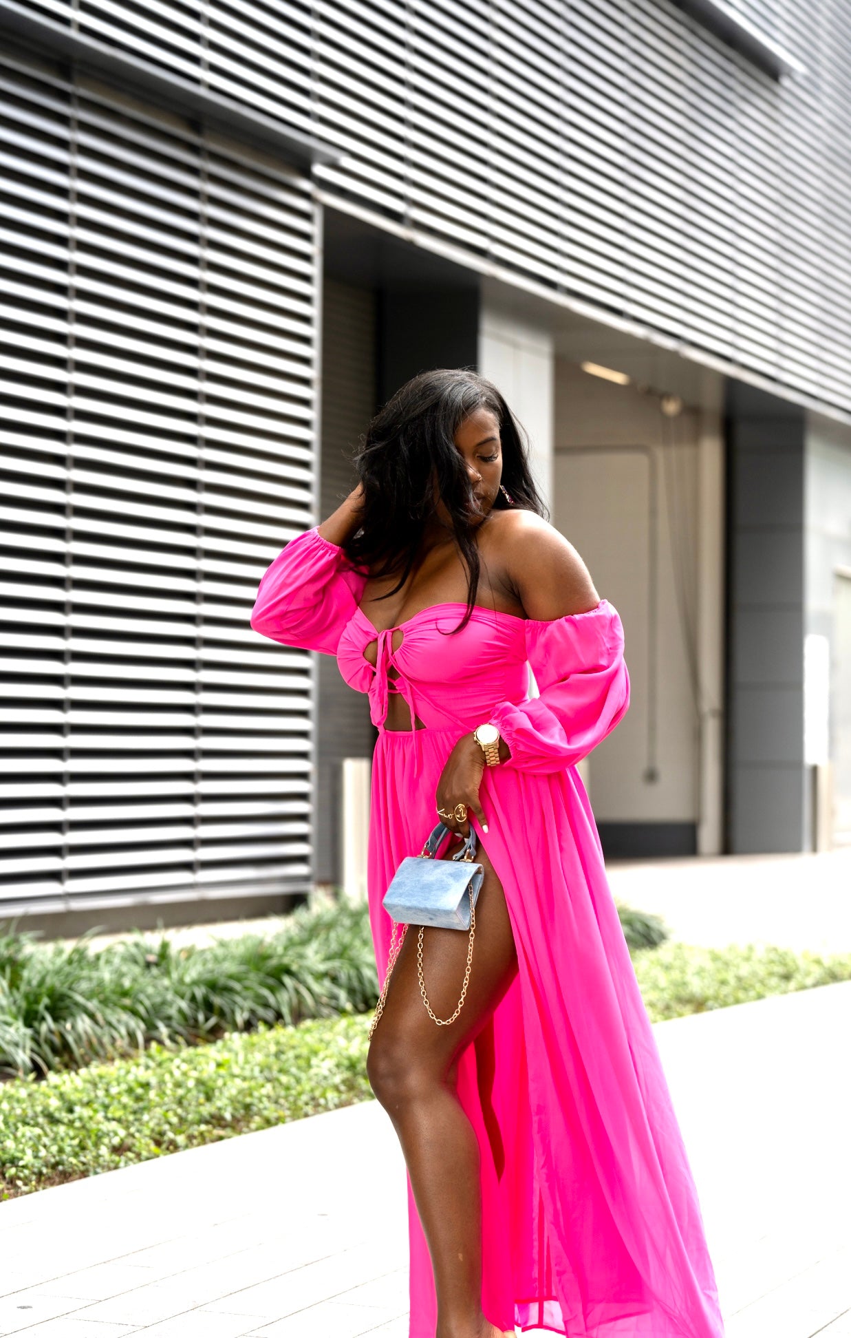 Fuschia Maxi Dress