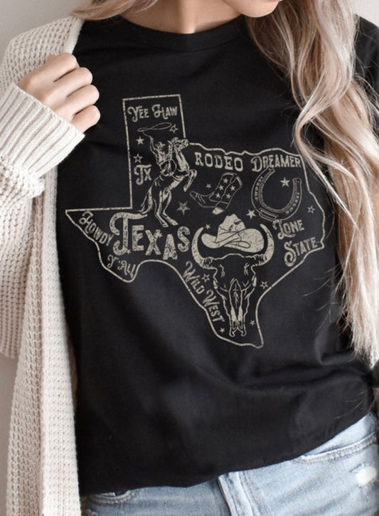Rodeo Vibes Texas T-Shirt