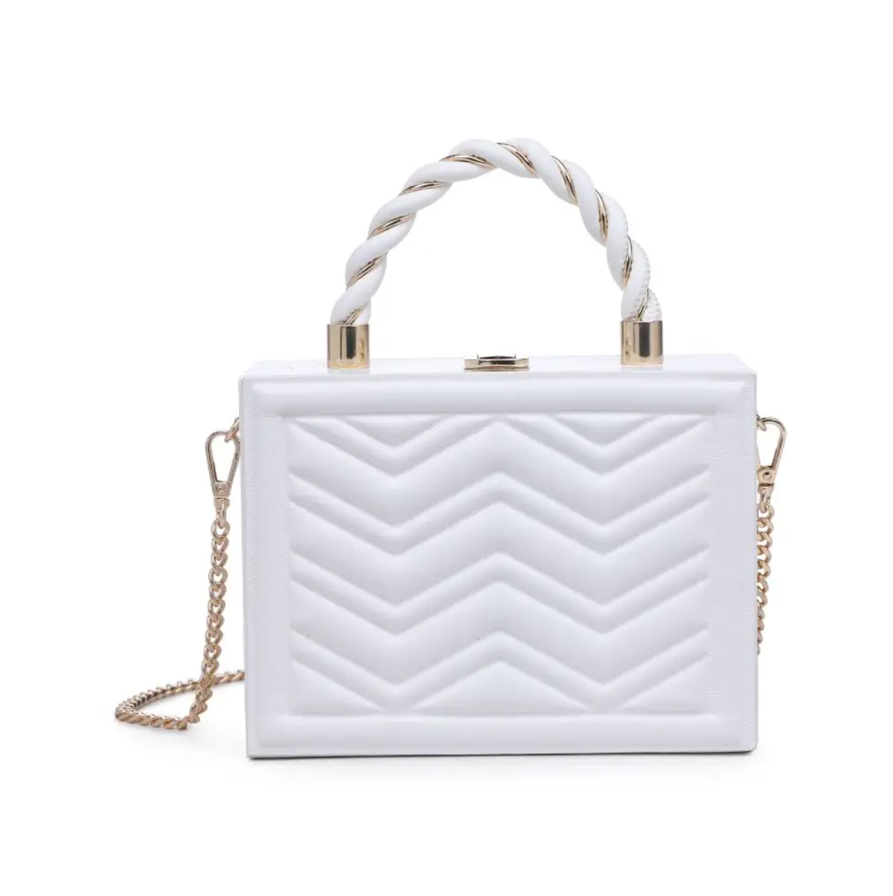 Arya Chevron Crossbody Handbag