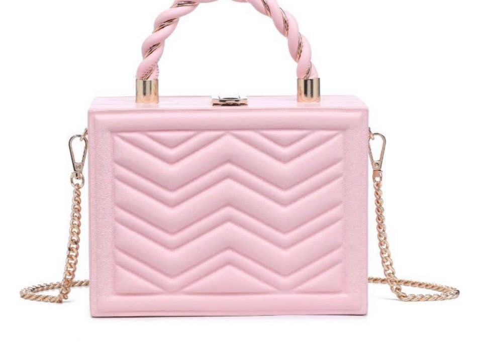 Arya Chevron Crossbody Handbag